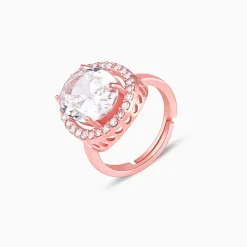 Rose Gold Solitaire Ring