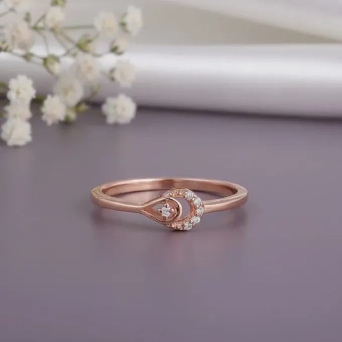 Rose Gold Starlight Ring