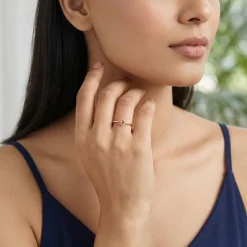 Rose Gold Starlight Ring