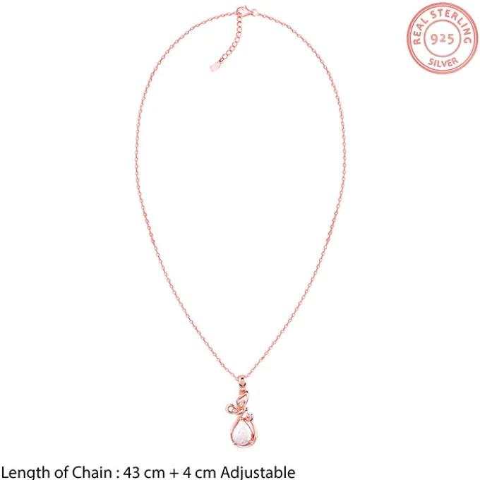Rose Gold Starlight Spark Necklace