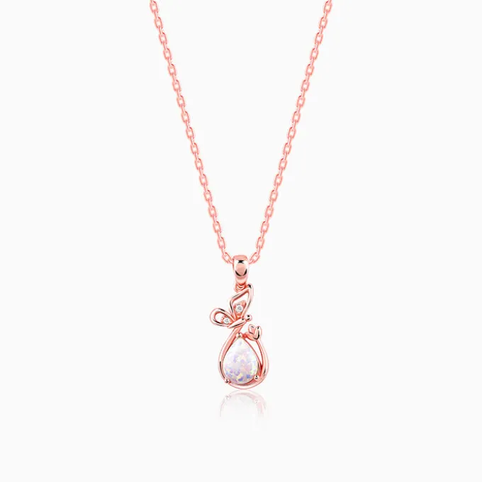 Rose Gold Starlight Spark Necklace