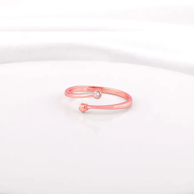 Rose Gold Starlit Ring