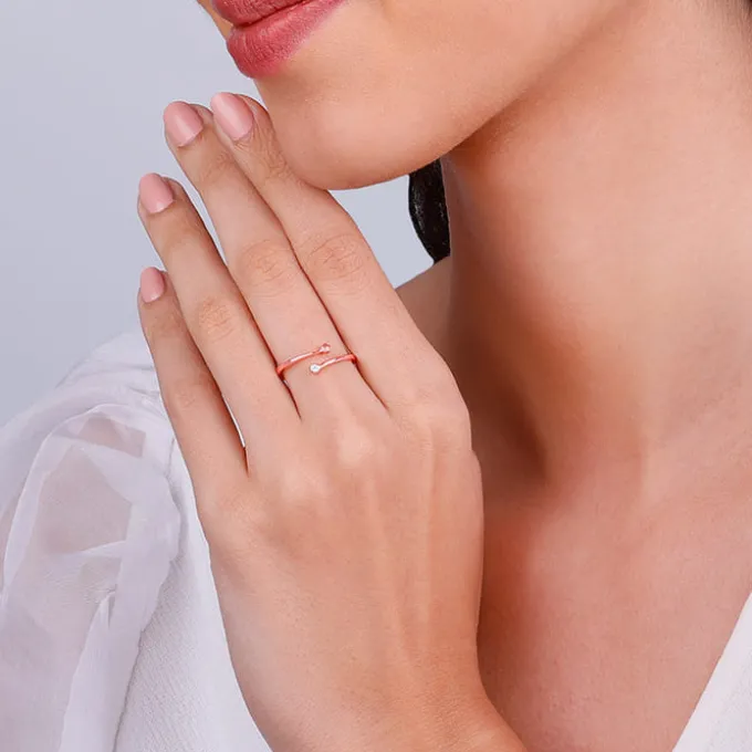 Rose Gold Starlit Ring