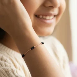 Rose Gold Starry Dot Kids Bracelet (2 - 8 Years)