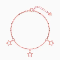 Rose Gold Starry Race Bracelet