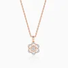 Rose Gold Stately Diamond Pendant