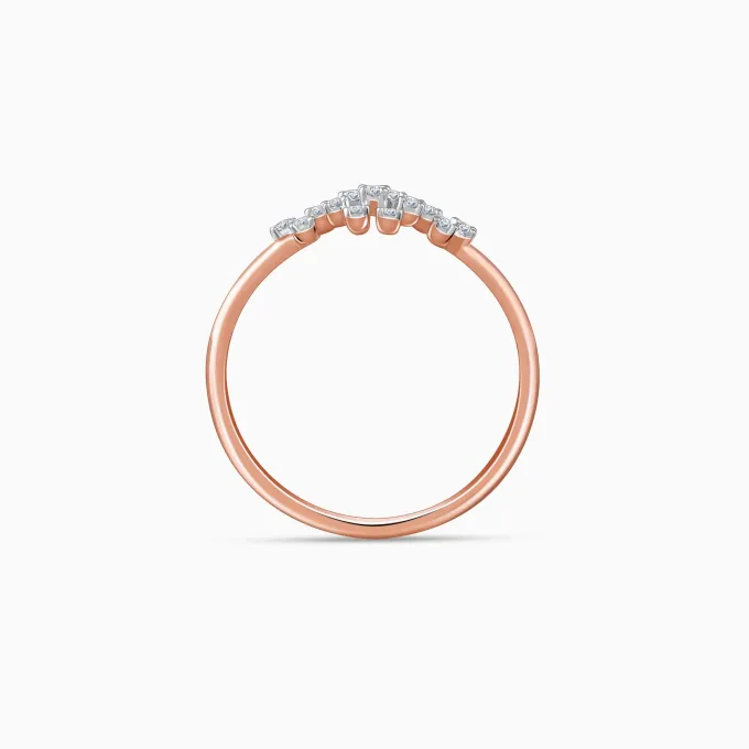 Rose Gold Stunning Lab Grown Diamond Ring