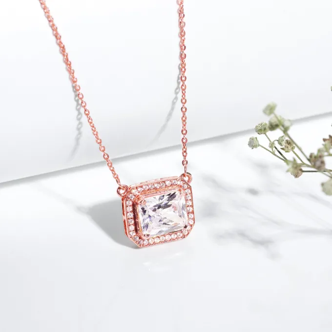 Rose Gold Sugar Crystal Set