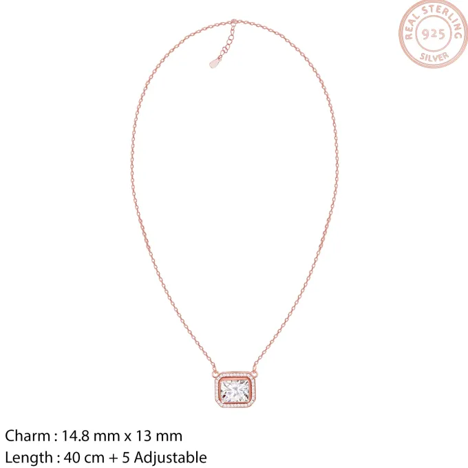 Rose Gold Sugar Crystal Set