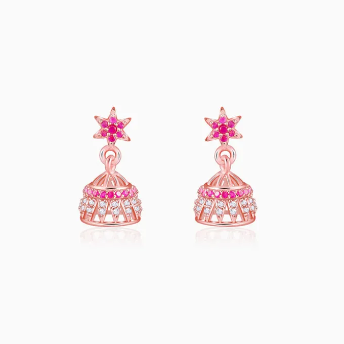 Rose Gold Sumitra Jhumki
