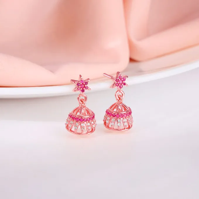 Rose Gold Sumitra Jhumki