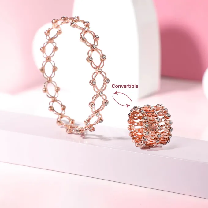 Rose Gold Supple Bracelet