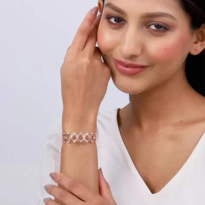 Rose Gold Supple Bracelet