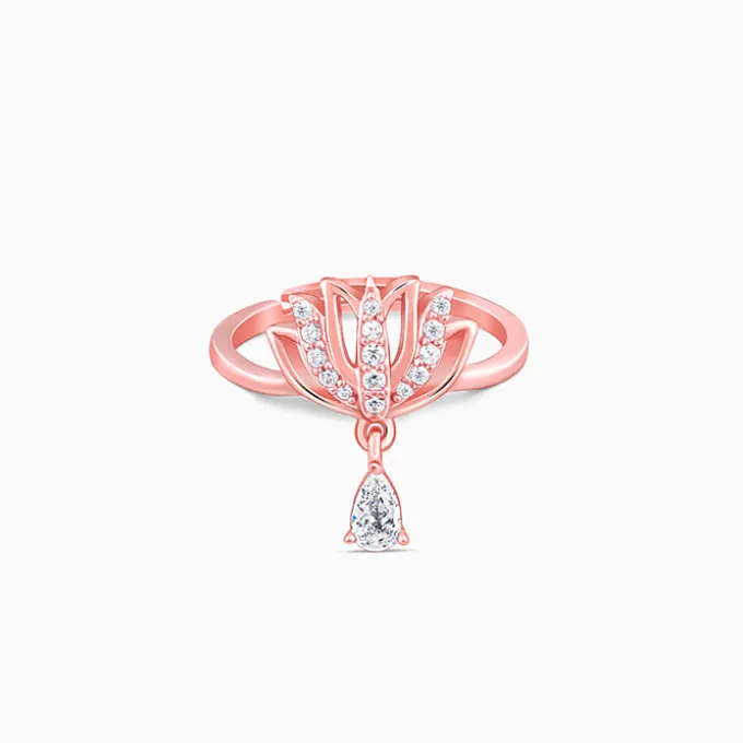 Rose Gold Sushma Thamarai Ring