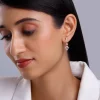 Rose Gold Swanky Diamond Earrings