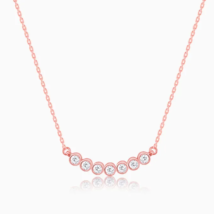 Rose Gold Sweet Love Necklace