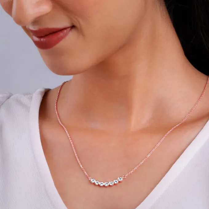 Rose Gold Sweet Love Necklace