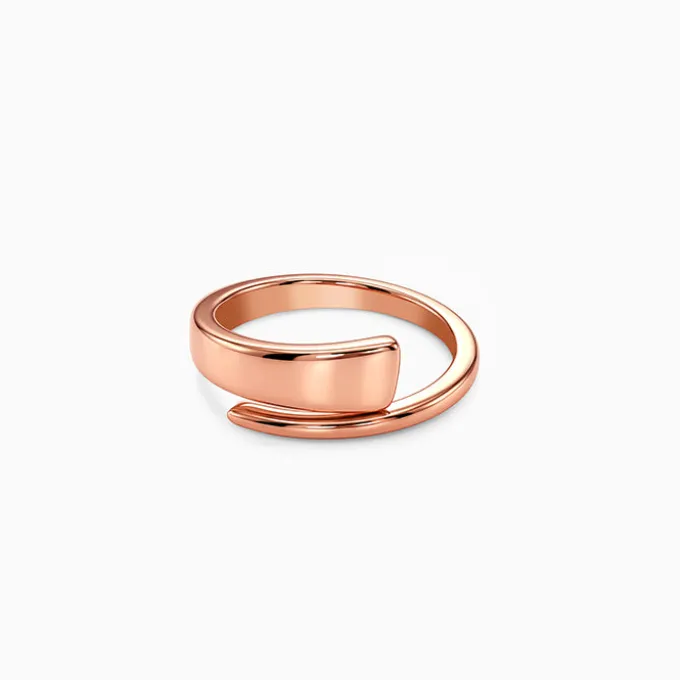 Rose Gold Timeless Flow Ring