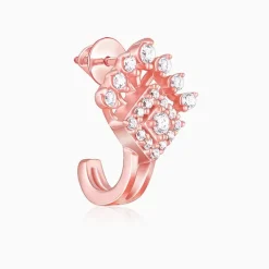 Rose Gold Twilight Twinkle Earrings