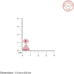 Rose Gold Vaishali Jhumki