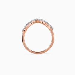 Rose Gold Vanki Diamond Ring