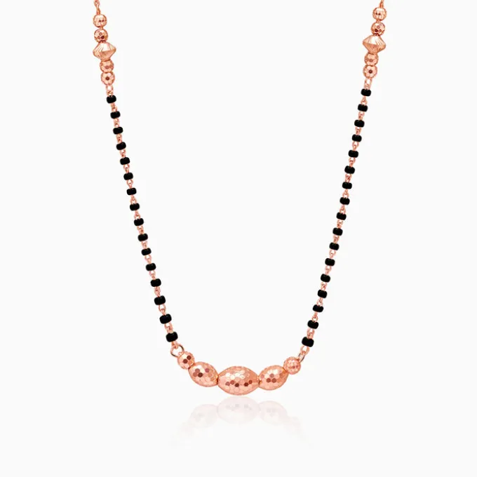Rose Gold Varnika Mangalsutra