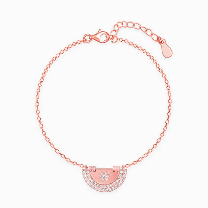 Rose Gold You Are My Sunshine Bracelet