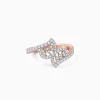 Rose Gold Zephyr Diamond Ring