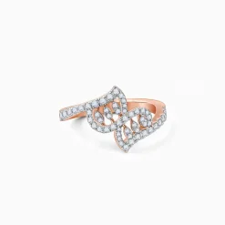 Rose Gold Zephyr Diamond Ring