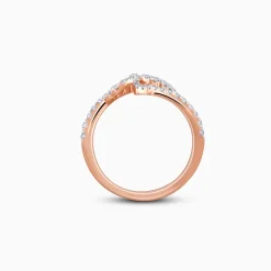 Rose Gold Zephyr Diamond Ring