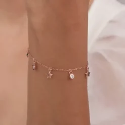 Rose Gold Zircon Marvel Bracelet