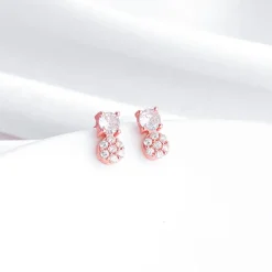 Rose Gold Zirconia Elegance Mangalsutra Set