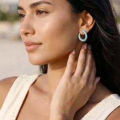 Silver Aegle Earrings