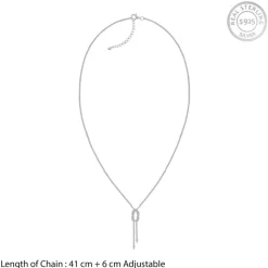Silver Afterglow Necklace