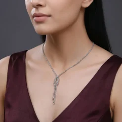Silver Afterglow Necklace