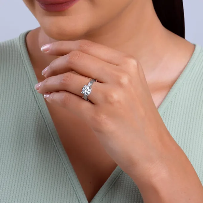 Silver All About Love Ring