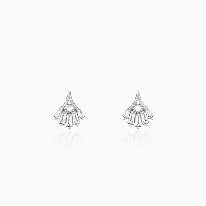 Silver All Eyes on You Earrings