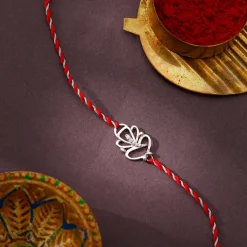 Silver Almighty Ganesha Rakhi