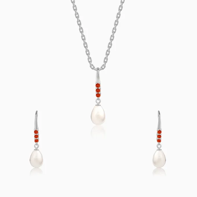 Silver Althea Set