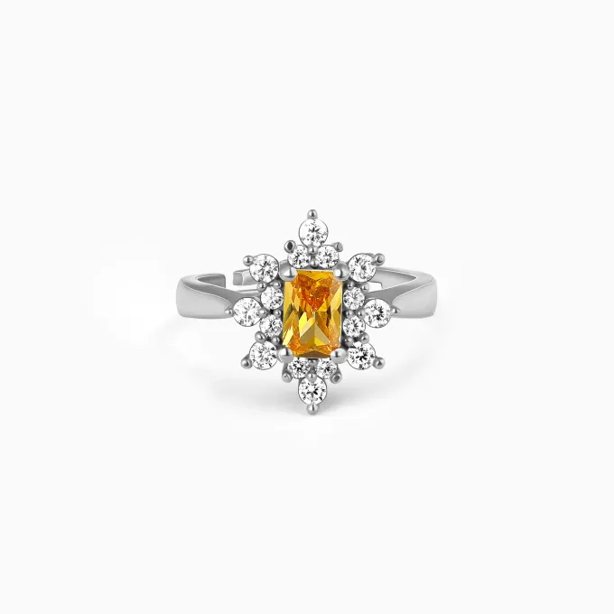 Silver Amaterasu Ring