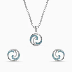 Silver Amphitrite Set of 2