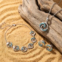 Silver Amphitrite Set of 3