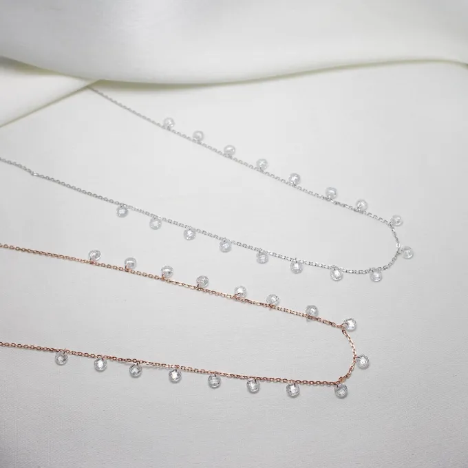 Silver and Rose Gold Regal Queen Duo