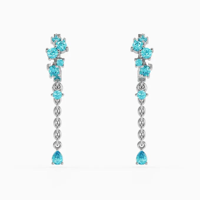 Silver Antiope Earrings