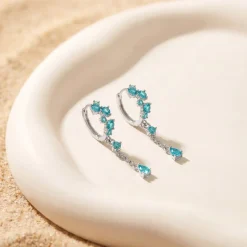 Silver Antiope Earrings