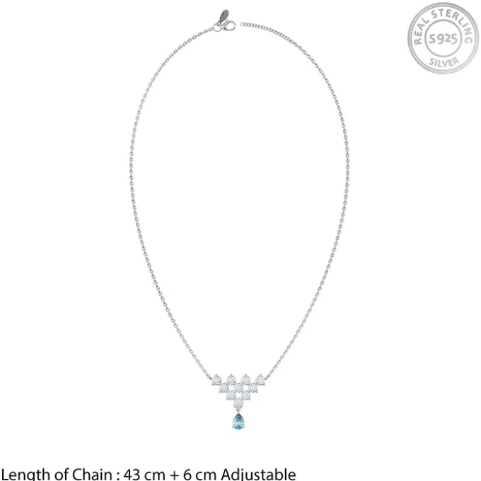 Silver Antiope Necklace