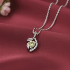 Silver At Last Pendant With Link Chain
