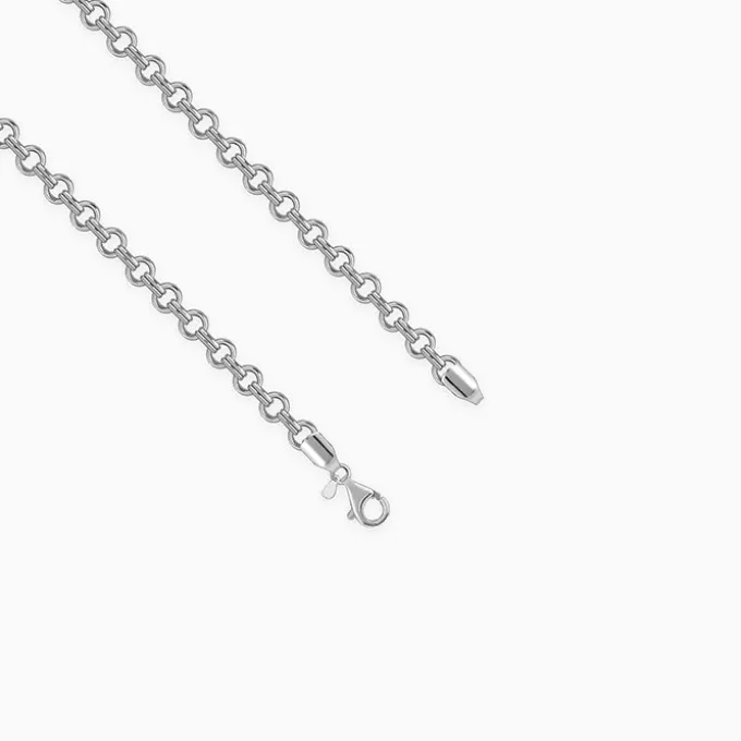 Silver Atlas Chain for Him