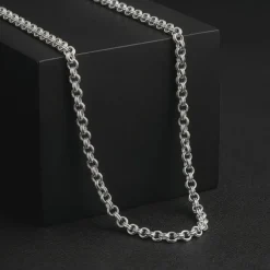Silver Atlas Chain for Him
