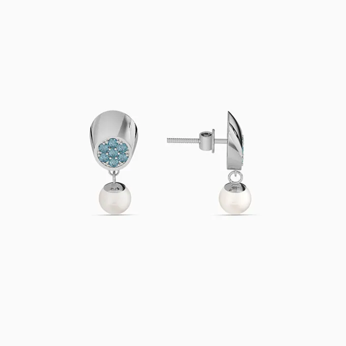 Silver Auralea Earrings